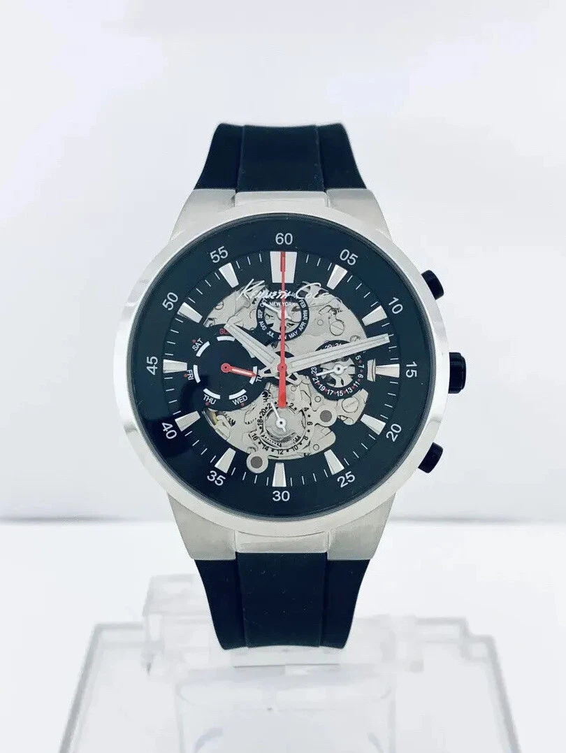 Kenneth Cole New York KC1491 Skeleton Multifunction Automatic