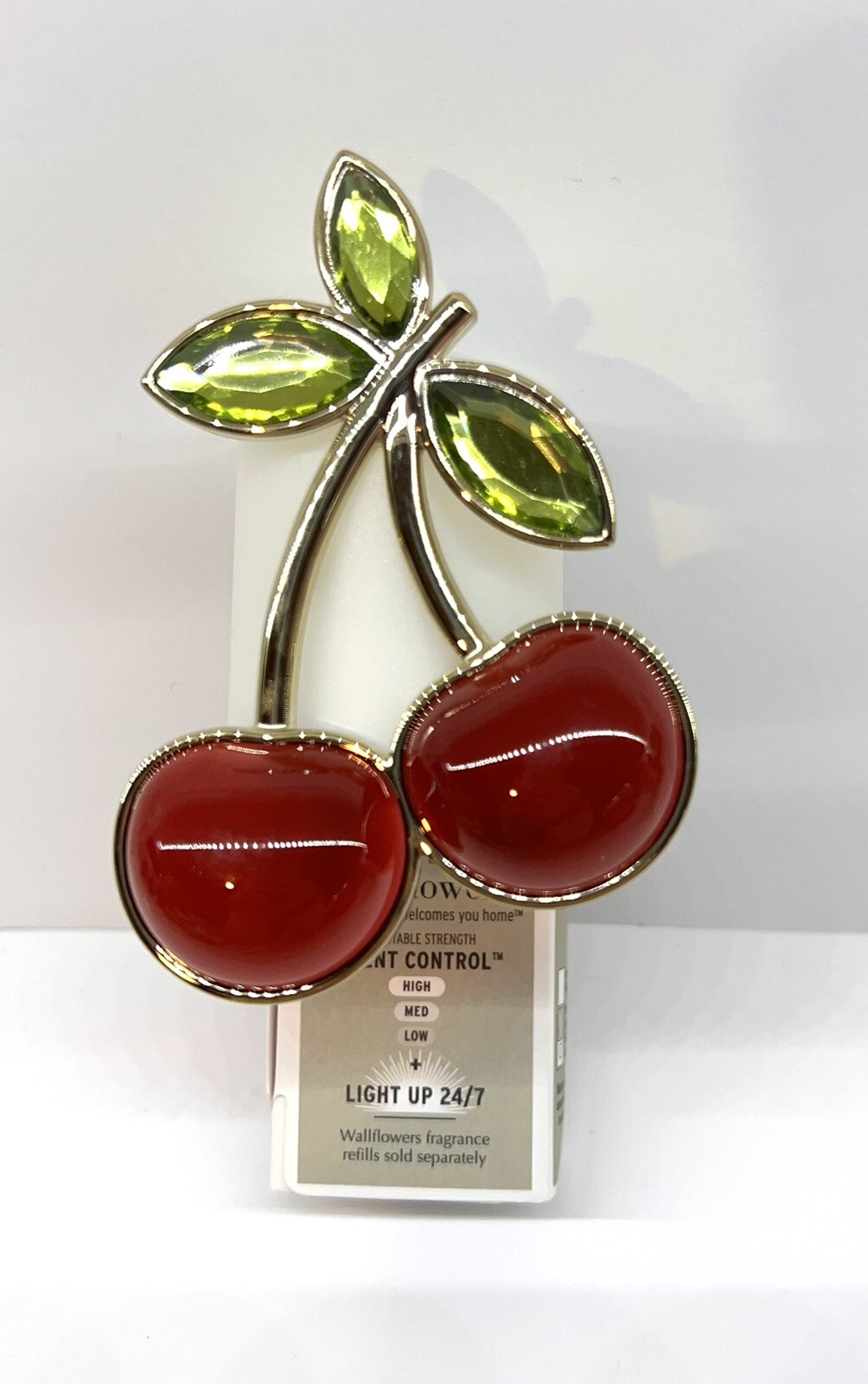 🍒Cherries Wallflower SCENT CONTROL NIGHTLIGHT Plug-In Bath & Body Works🍒
