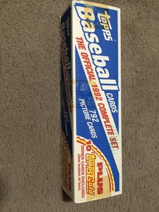 1992 Topps Baseball Factory Sealed Hobby Set 792 Cards 10 Gold Cards Ebay