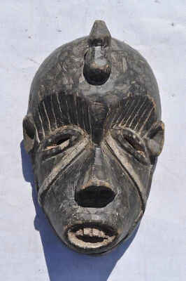 Afrikanische Maske Handarbeit  - Bild 1 von 4