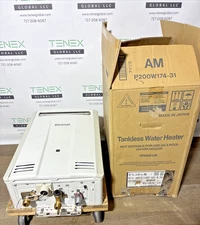 Rinnai V53DeN Outdoor Tankless Water Heater 120k BTU Natural Gas (E-6 #1076)