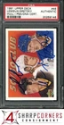 1991 UPPER DECK #45 MARIO LEMIEUX-WAYNE GRETZKY-BRETT HULL PSA AUTH DNA AUTO