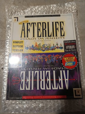 Afterlife Chaos Im Jenseits PC Big Box Sealed Verschweißt Neu LucasArts