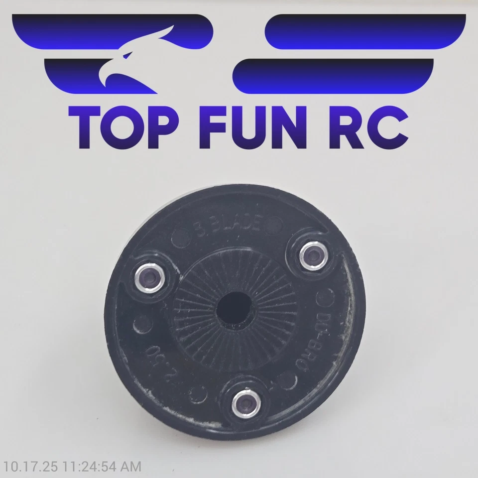 Du-Bro 3-Blade 2.50" Spinner For RC Airplane & A Variety Of Engines - Image 2 of 2