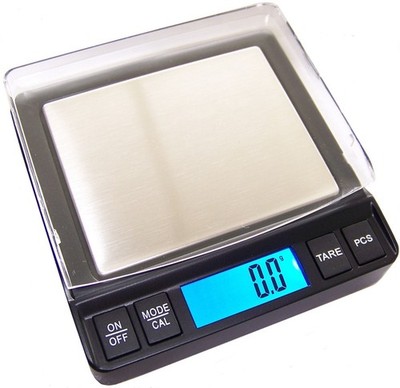 Professional Top Quality Digital Pocket Scale 250 x 0.1 Platinum Gold w/ Battery
