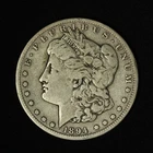 1894-S $1 Morgan Silver Dollar - Free Shipping USA