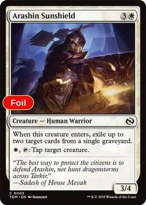 Arashin Sunshield (Foil) [TDM - 3] LP