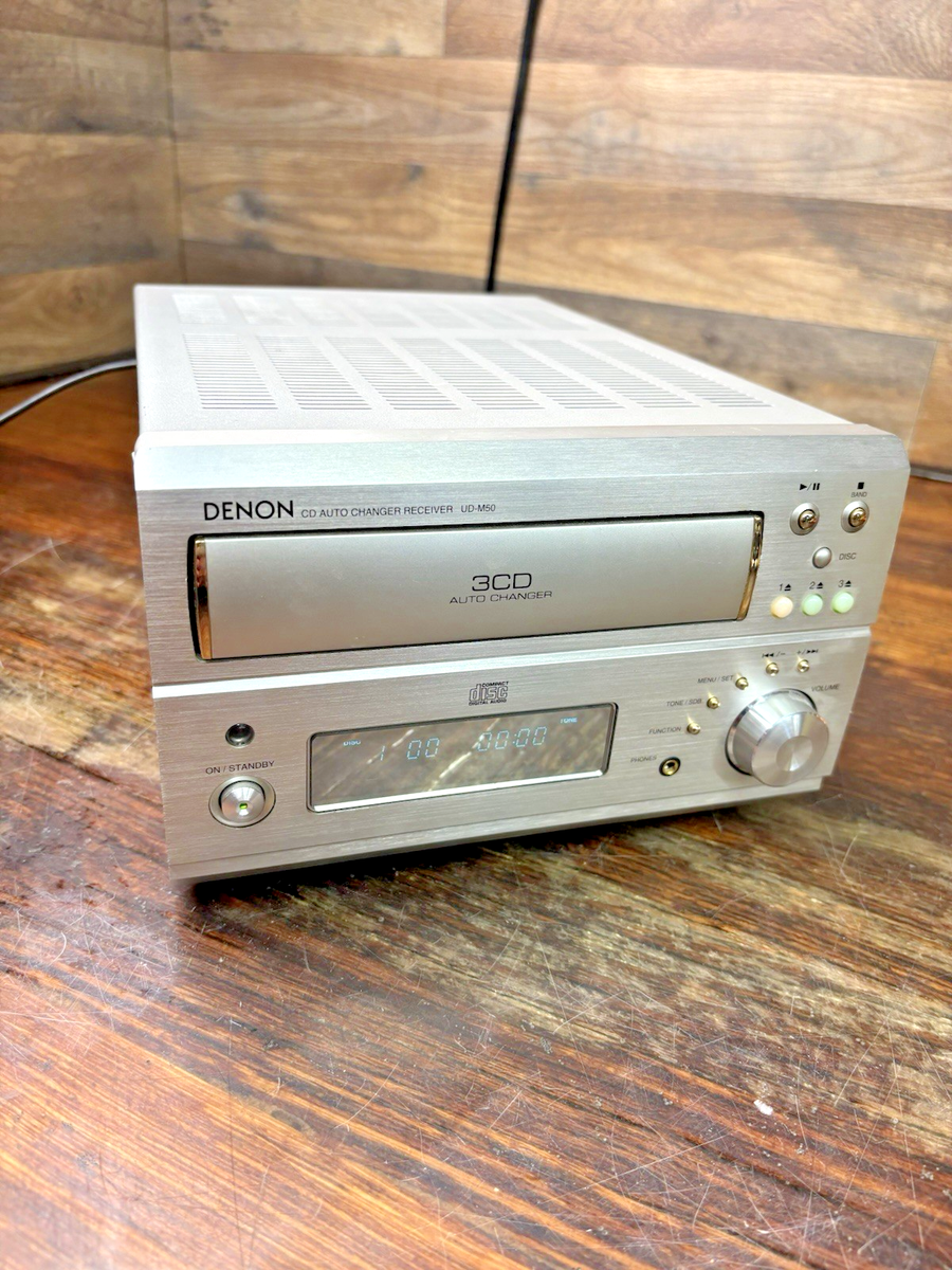 Denon Ud-m50 CD 3 Disc Changer. Mini Receiver Pre Out. Executive