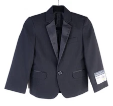 Nautica Baby Boy's Tuxedo Blazer Jacket, Black, sz 24 Months
