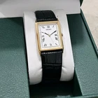 SEIKO Spirit Gold Tank 'Louie' Watch Neo Vintage Unisex *RUNS *CLEAN