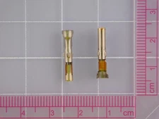 Lot of 150 TE CONNECTIVITY 60619-7 TERMINAL, AMP, 14-20AWG COMMERCIAL M-N-L SOCK