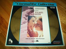 FIRST NAME: CARMEN Laserdisc LD VERY GOOD CONDITION RARE JEAN-LUC GODARD DIRECTS