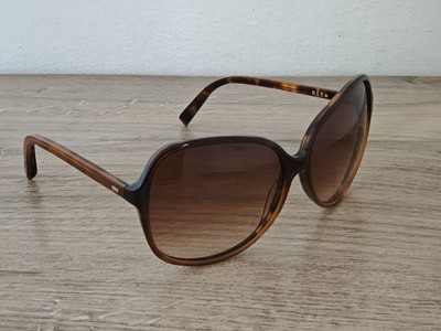 DITA Opus Women's Sunglasses Made in Japan - Gradient Brown Oversized