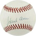 Hank Aaron Autographed Official NL Baseball Atlanta Braves Beckett BAS #AE85124