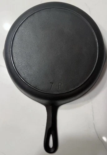 BSR Cast Iron Skillet #7P – Vintage Birmingham Stove & Range Heat Ring