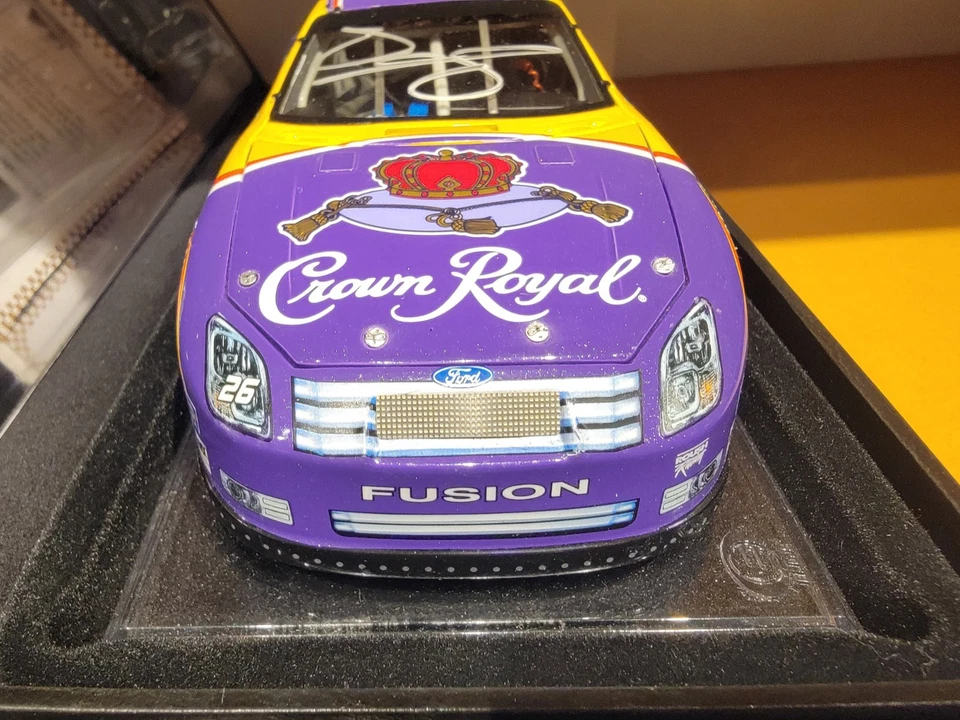 2007 年亲笔签名 Jamie McMurray #26 Crown Royal 1:24 精英融合 #53/2007 — 第 2/4 张图片