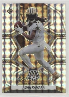 2022 Panini Mosaic Mosaic Prizm Alvin Kamara #140 0c4o