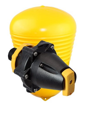 #ad 0.75 Inch Yellow Black Valve Underwater Mount Pressure 150 psi High Flow 90gpm $79.09