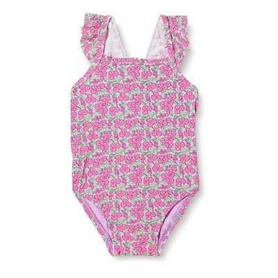 Baby Mädchen Badeanzug 24 Flieder/Pink Floral Amazon Essentials Baumwolle