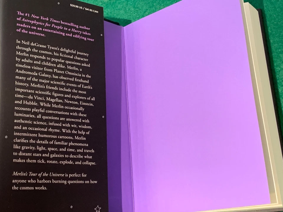 Merlin's Tour of the Universe by Neil deGrasse Tyson SIGNED LTD ED HC DJ 2024 - Image 2 of 4