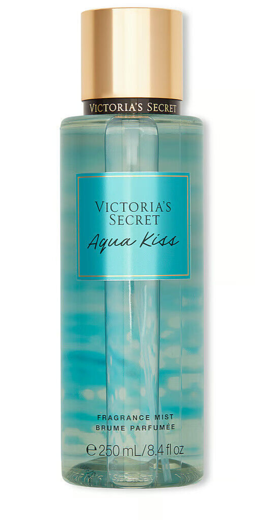 AQUA KISS 8 oz BODY Fragrance Lotion & Mist 2 PC SET Victoria's