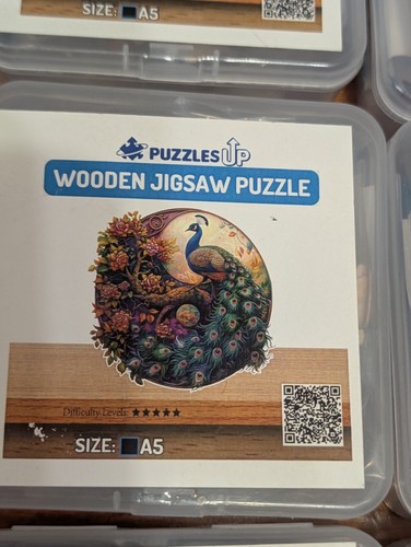 15 lot Puzzle Up Wooden Jigsaw Puzzle Size A5 New box3 - Picture 7 of 16