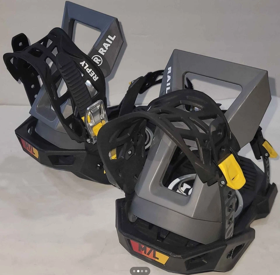 Rossignol Snowboards Reply Rail Bindings,  Medium to Large.  New Without Box - Image 3 of 4