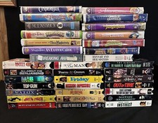 Vintage Sealed Disney VHS Lot  Other Classic Movies  Animated Action Comedy