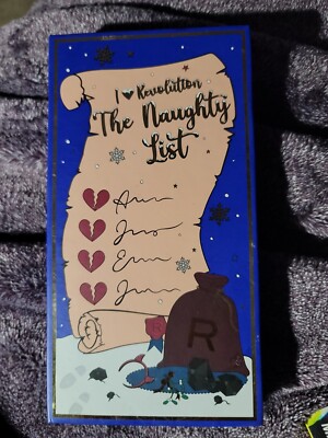 I Love Revolution The Naughty List Shadow Palette w/ 18 Shades 