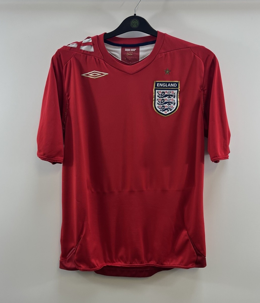 England Away Football Shirt 2006/08 Adults Medium Umbro F204 | eBay UK