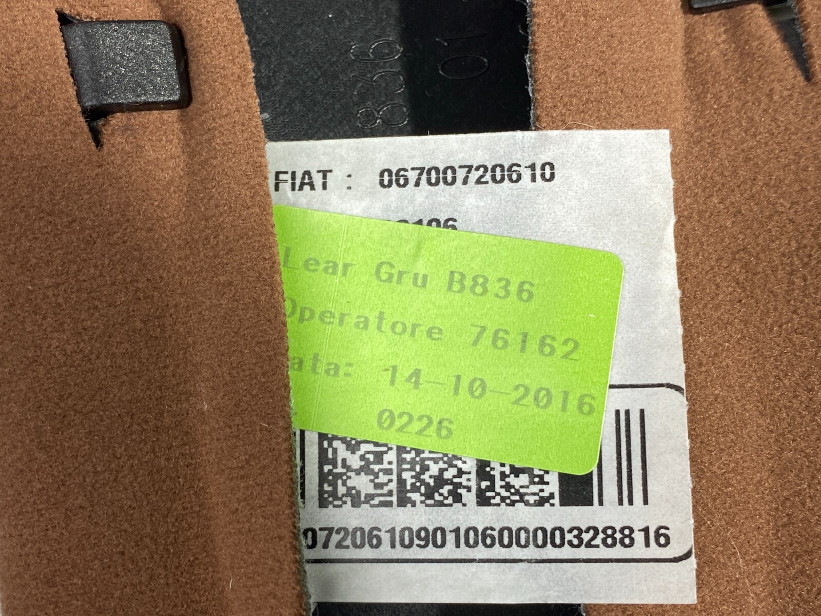 14-21 Maserati Quattroporte Complete Upper & Lower Seat Brown Leather Set OEM✅