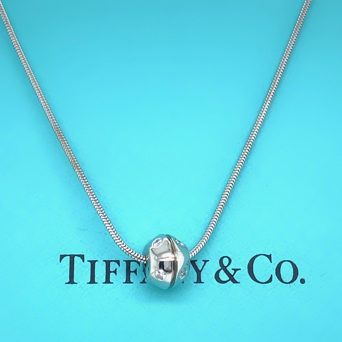 Tiffany & Co. ゴールドボール型ネックレス TIFFANY＆CO ティファニー ドッツボール ネックレス K18