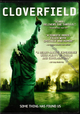 Cloverfield, Lizzy Caplan, Jessica Lucas, (2008 DVD PG13) Good Condition