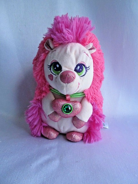 pink hedgehog stuffed animal