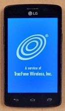 LG Lucky L16C / LGL16C - Black  TracFone  Very Rare CDMA Android Smartphone