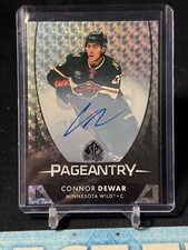2023-24 SP Authentic Pageantry Auto #P-12 Connor Dewar! SP!