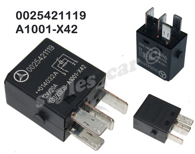 0025421119 Mercedes-Benz E M S ML SL Class 4-Pin Multi-Use Black  