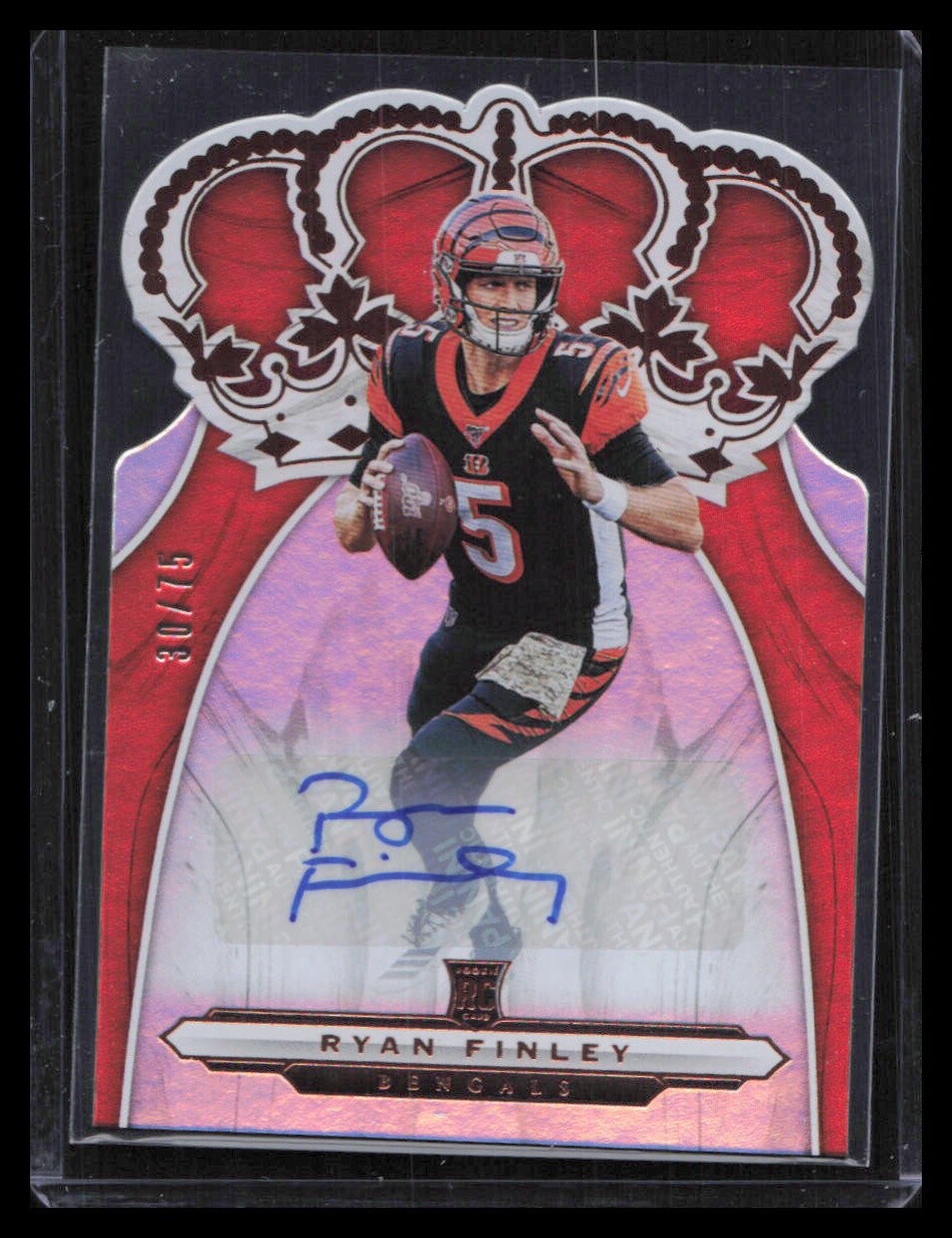 Ryan Finley Panini Chronicles Crown Royale #CR29 Autograph