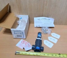 Plast-O-Matic 1/2" Relief Valve , RVDM050EP-PV Range 5-120 PSI NEW