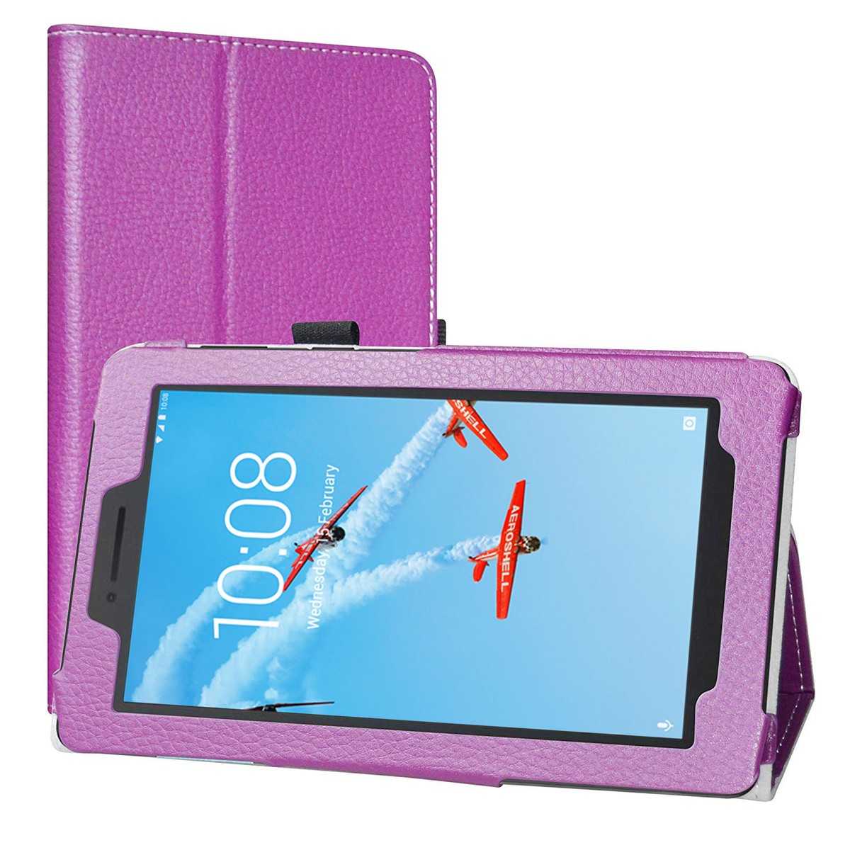 Custodia Smart Cover In Pelle PU Con Magnete Per Lenovo Tab E8 (TB-8304F) – Protezione Elegante!
