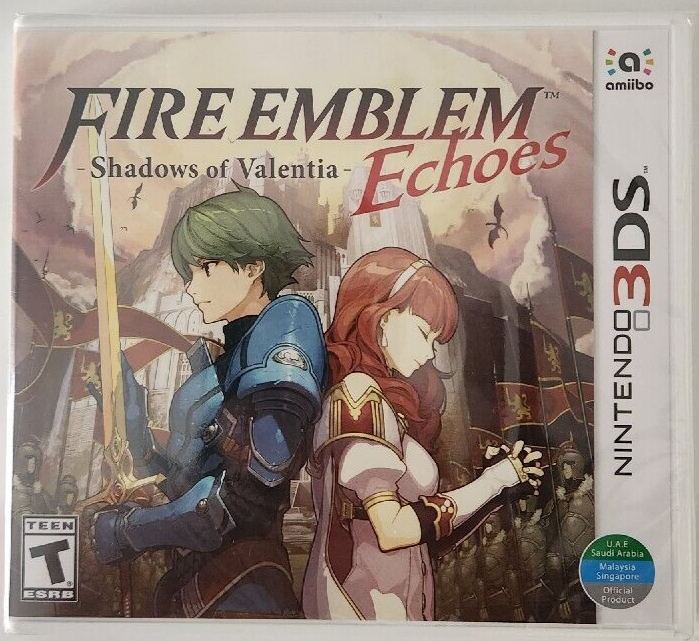 Fire Emblem Echoes: Shadows of Valentia 3DS Brand New Game (2017