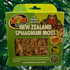 ZOO MED NEW ZEALAND SPHAGNUM MOSS - 80 CI FREE SHIPPING