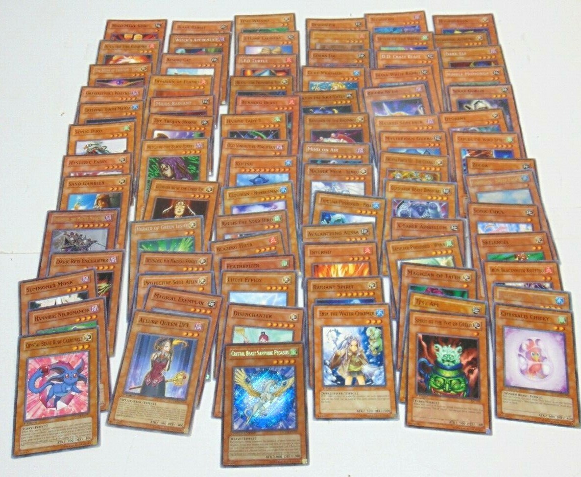Yu-gi-oh Yugioh Trading Card 1996 First Edition Common Limited 82 Cards  Nice Tin | eBay