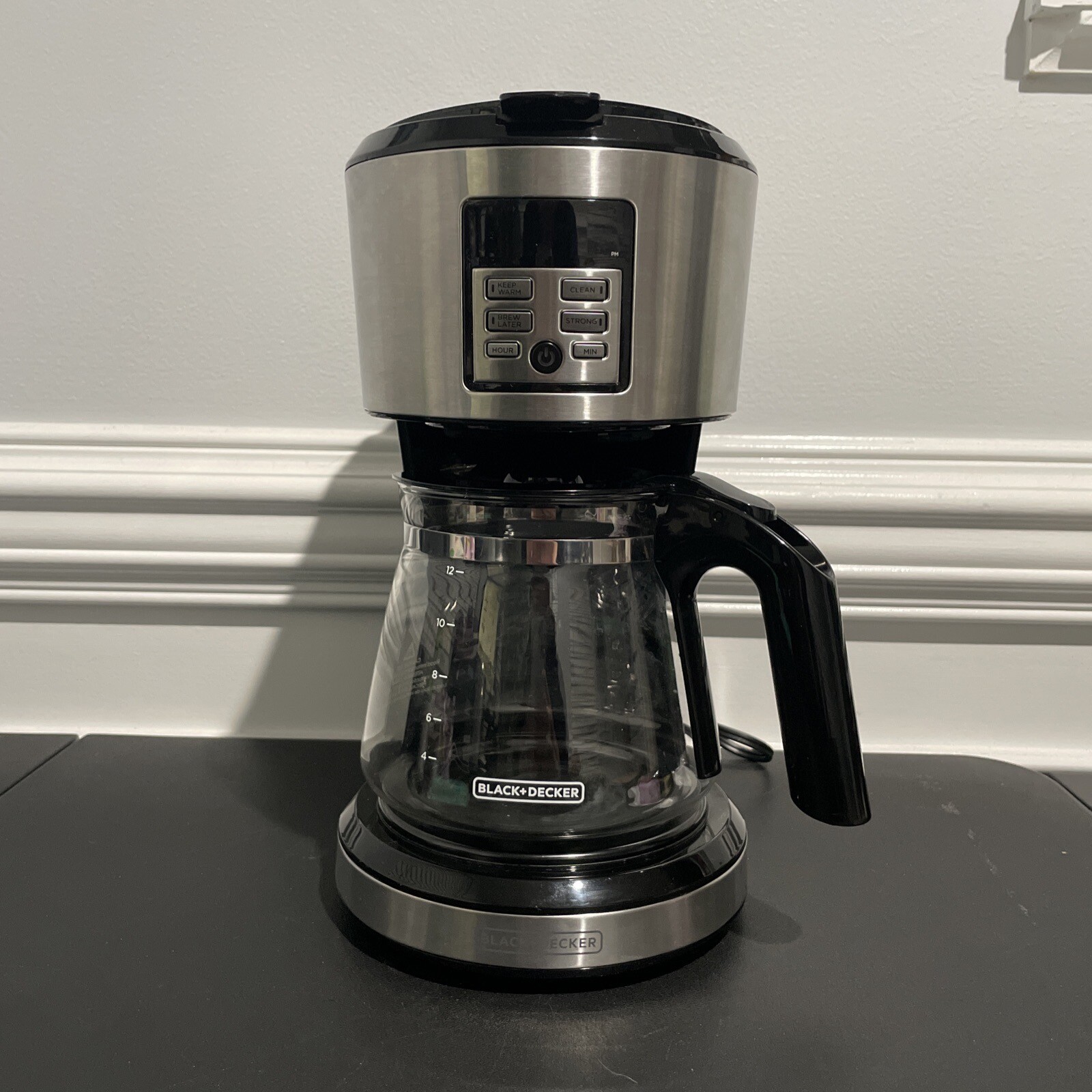 BLACK+DECKER Silver 12 Cup Programmable Coffee Maker CM1331S1 eBay