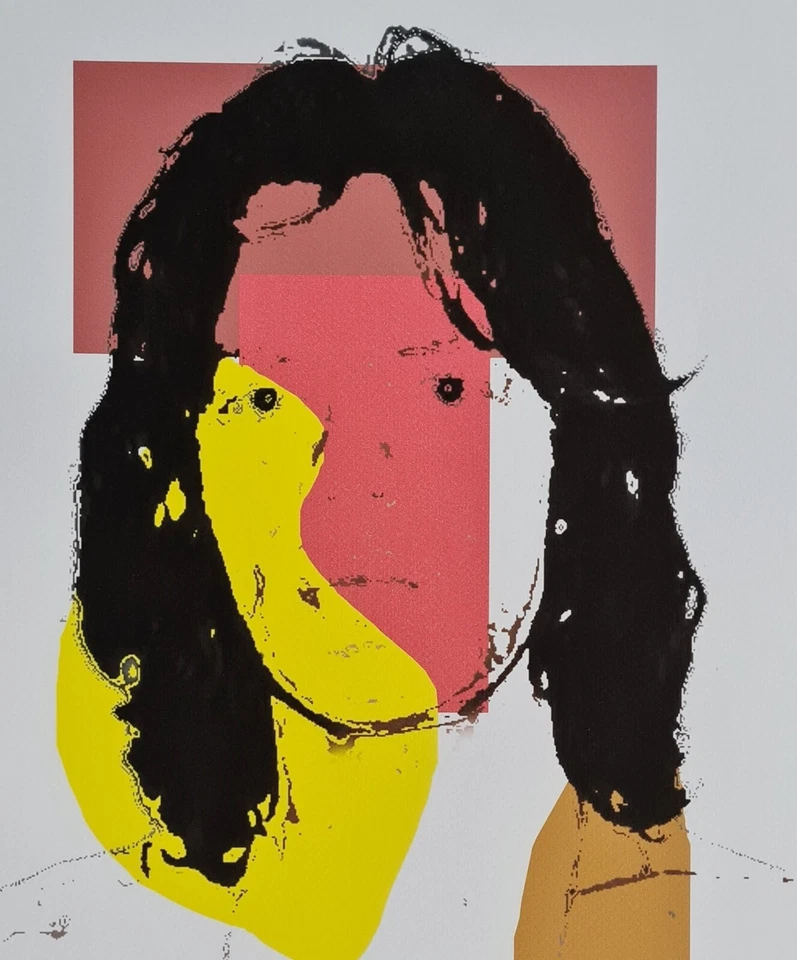 ANDY WARHOL * Mick Jagger * signed lithograph * limited # 41/125 - Bild 3 von 4