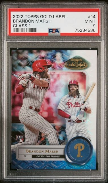 Topps Gold Label 2022 ブランドンマーシュ 10/10