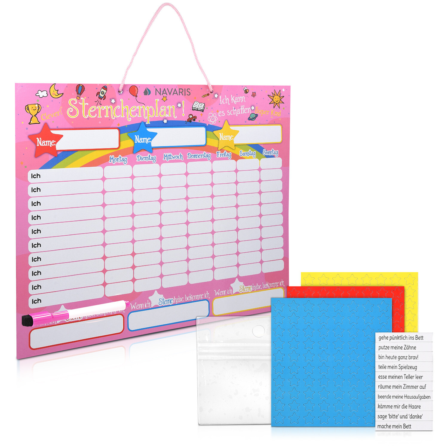 Магнитный тафель для детского питания Abwischbare Belohnungstafel 40x32 см Магнитный тафель для детского питания 2990₽