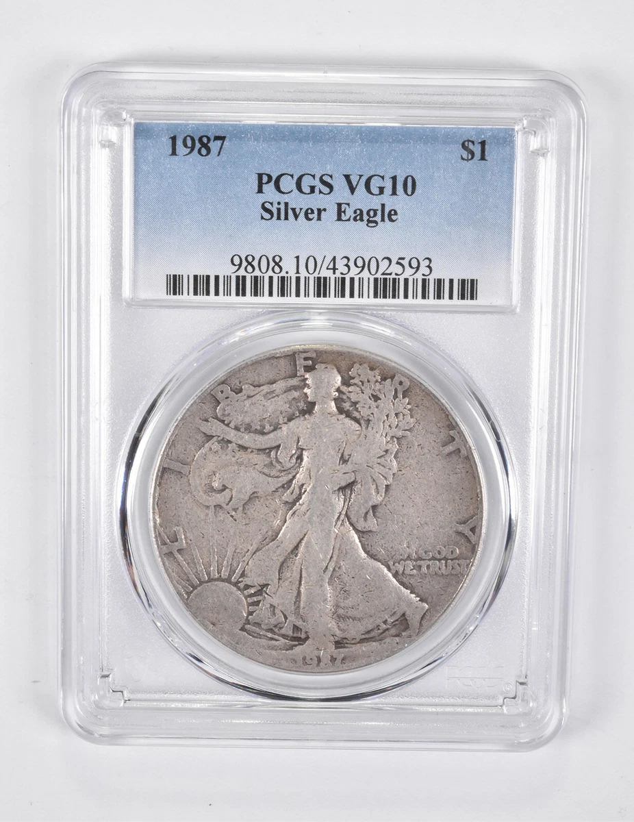 American Eagle PCGS 1987 Silver Bullion Coins for sale | eBay