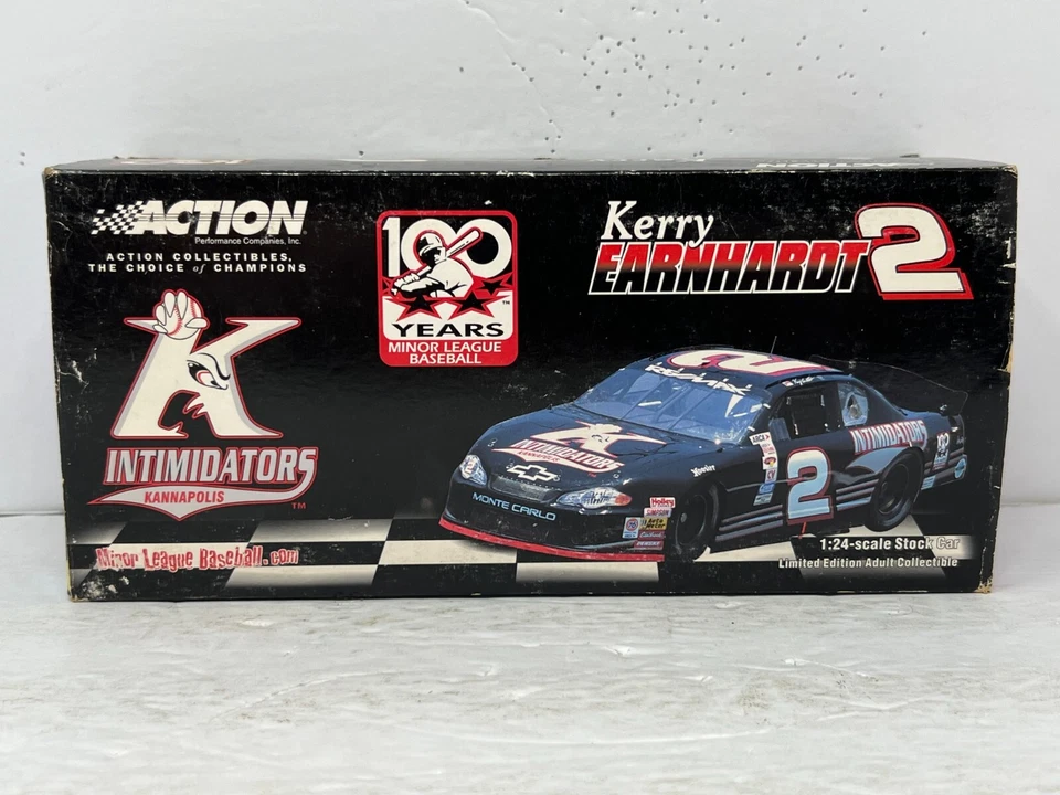 Action Nascar #2 Kerry Earnhardt Intimidators 2001 Monte Carlo BANK 1:24 Diecast Foto 2 de 4