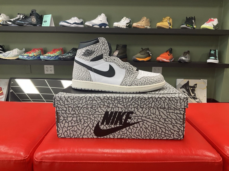 AIR JORDAN 1 RETRO HIGH OG CEMENT DZ5485-052 SIZE 11.5 UK10.5 EUR45.5 - Image 2 of 4